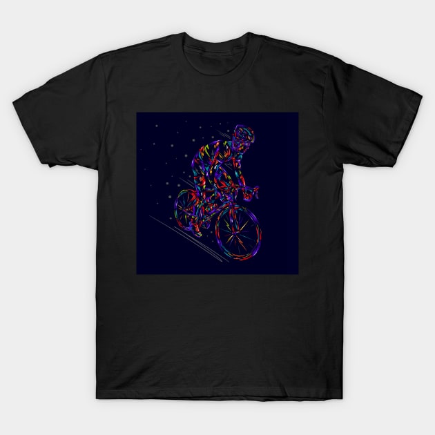 Cyclist T-Shirt by Razym